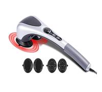 Handheld Deep Tissue Massager for Muscles - Full Body Massager | Silver | Heavyduty & Powerful Neck Massager, Electric Back Massager for Pain Relief, Electric Massage Machine for All Body ME JO