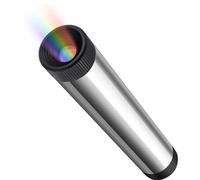Handheld Diffraction Spectroscope, Full Spectrum Prism Spectroscope with 8mm Eyepiece for Gemstone Identification and Jewelry Inspection
