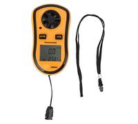 Handheld Digital Anemometer, Pocket Wind Speed Meter, Portable Wind Gauge with LCD Display, 5 Units Selection for Wind Speed and Temperature, Ideal for Outdoor Activities and Indus