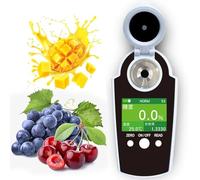 Handheld Digital Brix Refractometer, 0-95% Range with ATC, for Beverage and Fruit Juice Testing