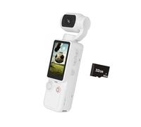 Handheld Digital Camera with 32G Card 1080P and Rotatable Lens Suitable for Sports and Evidence Collection Wearable Tiny Camera