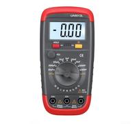 Handheld Digital Capacitance Meter 200pF-20mF Professional Grade High Accuracy Electrical Tester with Manual Range Selection and Backlit Screen for Industrial Use