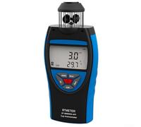 Handheld Digital Cup Anemometer with Connectivity for Measurement (0.3-42 m/s), for HVAC & Outdoor Use - 8806-WM-APP, LCD