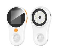 Handheld Digital Microscope, 500X Magnification Digital Microscope with 2.0in IPS Screen, 2MP Lens, 8 LED Lights, Portable Pocket Microscope for Kids Adults (White)