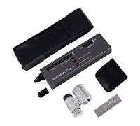 Handheld Digital Microscope accessories 2-in 1 Portable Diamond Tester Pen With 60X LED Lighted Loupe Microscope Magnifying Glasses Kit Microscope accessories