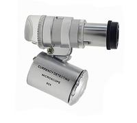 Handheld Digital Microscope accessories 60x Mini Pocket LED Jewellers Loupe Microscope Glass Magnifier Microscope accessories