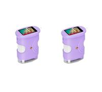 Handheld Digital Microscope for Kids, 2 Inch Screen with HD Viewing, Portable Science Exploration Tool, Educational Toy for Home Classroom Learning (purple+purlie)