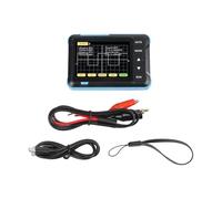 Handheld Digital Oscilloscope, 2.5MS/s 200kHz with 2.8" LCD and Auto Mode, for Basic Signal Analysis and Maintenance