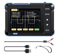 Handheld Digital Oscilloscope DSO152 with 2.5MS/s Sampling Rate, 200kHz Bandwidth, ±400V Voltage Range, for Basic Signal Analysis and Educational Labs