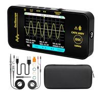 Handheld Digital Oscilloscope, OT3 10MHz Bandwidth 48MSa/s Sampling Rate, 3.2 Inch LCD Screen, Portable Mini Scope with 1200mAh Battery for Electronics Repair and Testing, Black