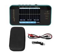 Handheld Digital Oscilloscope Portable Pocket Oscilloscope 3.2 Inch Color Screen 10MHZ Bandwidth 48MSa/s Single Channel Real Time Sampling for Engineers Hobbyists ABS