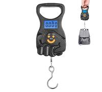 Handheld Digital Scale, High Precision Meat Luggage Scale, 110Lb 50Kg Suitcase for Travel Farm Hunting, ABS Lightweight USB Rechargeable, Portable Weighing Tool for Logistics Express Delivery