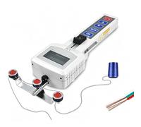 Handheld Digital Wire Tension Meter, High Precision Yarn Tension Meter, Measuring Range 4-5000 cN, 3 Modes, 6 Units, USB Data Export for Filaments, Metal Wire, Textiles