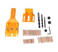 HANDHELD DOWEL JIG KIT IMPACT ABS ORANGE WOOD DOWELING JIGS QUICK WOODWORKING FOR WORKERS