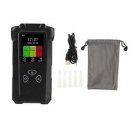 Handheld Drunk Tester Voice Version High Accuracy Blowing Breath Detector for Traffic Inspection 0.000 2.500mg/L ABS Material with 2500mAh Battery