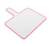 Handheld Dry Erase Answer Paddle, Double Sided Pink Whiteboard with Handle | 8 X 10 Inch Plastic Surface, Smooth No Glare Writing, Lightweight Classroom Supply for Student Group Voting Activities