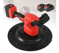 Handheld Drywall Sander, 1680W Electric Polishing Machine with 6 Adjustable Speeds, Waterproof Switch for Efficient Heat Dissipation, Ideal for Plaster and Mortar Finishing