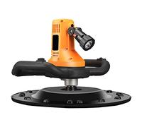 Handheld Drywall Sander with 6 Adjustable Speed Electric Plaster Mortar Cement Putty Trowel - 2800RPM Wall Smoothing Machine with Light and Mixing Rod - Automatic Mixing and Plastering - 2880W