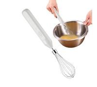 Handheld Egg Beater - 3.5x3x18cm Egg Mixer, Built-in 800mAh Battery Whisk, Automatic Drink Frother, Portable Milk Foam Maker, Latte Art Blender, Kitchen Prep Device For Coffee Milk Foam Hot