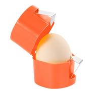 Handheld Egg Separator Tool - Portable Eggshell Opener, Stainless Steel Egg Peeler, Multi-Functional Eggs Peeler Cutter, Portable Kitchen Baking Tool, for Boiled Raw Eggs