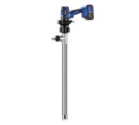 Handheld Electric Barrel Pump, Portable Battery Operated, Adjustable Flow and Lift Transfer for Diesel, Kerosene, Chemical Liquids