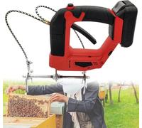 Handheld Electric Beehive Shaker, Electric Honey Extractor, Electric Honey Extractor with Charger, Rechargeable Beehive Frame Shaker, for Farms Beekeepers Beekeeping Bases