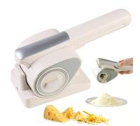 Handheld Electric Cheese Grater, Electric Cheese Shredder, One-Touch Control, Automatic Rechargeable Rotary Slicer, Easy to Clean, for Cheese, Nuts, Chocolate & Vegetables