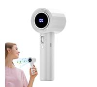 Handheld Electric Fan- Mini Turbo Cooling Fan, Personal Airflow Circulator | USB Charging Digital Display Portable Air Cooler, Lightweight For Women Teens Girls Youth Men Athletes Boys Outdoor