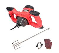 Handheld Electric Mixer - Adjustable Speed Tool for Mortar Grout Plaster Cement Mixing
