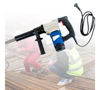 Handheld Electric Needle Scaler 1100W Electric Needle Derusting Gun, Hand-Held Needle Scaler Rust Removal Cleaning Machine Remover Welding Slag Cleaner