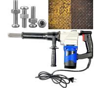 Handheld Electric Needle Scaler Electric Needle Scaler,1400w High Power Industrial Grade Electric Needle Scaler Handheld Needle Derusting Gun Electric Jet Chisels for Removal of Rust,Slag an