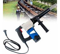 Handheld Electric Needle Scaler Portable Electric Removal Derusting Rust Gun Marine Needle Machine Electric Jet Chisels Multi-Function Electric Needle Scaler Electric Needle Chisels with Han