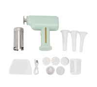Handheld Electric Pasta Maker Cordless Pasta Machine Noodle Maker Automatic Homemade Spaghetti Ramen Sausage Making Attachment ABS Stainless Steel
