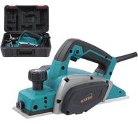KATSU Electric Planer 600W Handheld Corded Wood Planer with 82mm Planing Width and 1mm Chip Depth, for Woodworking Home Door Furniture