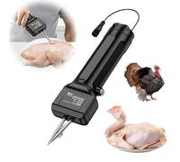 Handheld Electric Poultry Plucker, Quick Feather Removal for Chicken, Duck, Goose, Bird, Quail, Turkey, Home and Commercial Use, High-Speed Stainless Steel Clamps, Time and Effort Saving