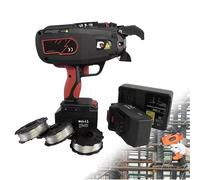 Handheld Electric Rebar Tier Tool - Building Strapping and Binding Machine for Reinforced Concrete, Bundling Diameter 4mm-45mm, Ideal for Highway Tunnels and Construction