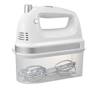 Handheld Electric Whisk Mixer 200W, 5-Speed with Storage Box, Includes Beating and Dough Sticks for Baking, Whipping Cream, and Mixing Eggs