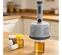 Handheld Electromagnetic Induction Sealer, Aluminium Foil Heat Sealing Machine for Plastic Glass Bottle Caps, Adjustable Power & Time, 20-100mm
