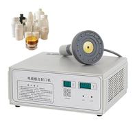 Handheld Electromagnetic Induction Sealer, Aluminium Foil Microcomputer Plastic Bottle Cap Sealing Machine, Power & Time Adjustable, for Plastic Glass Bottles Caps,130mm (130)