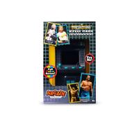Basic Fun Arcade Classics Mini WWE - Retro Handheld Game with Joystick, Full-Colour Screen & Authentic Sound Effects - Batteries Included, Black