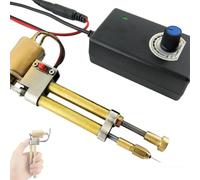 Handheld Embroidery Stitch Machine, Electric Single Needle Draft Machine with Knob Speed Control, Each Time 1-4 Sheets Of Paper, Maximum 8 Sheets, for Creative DIY Pattern Making