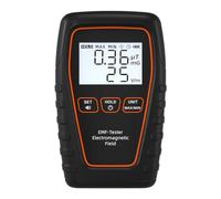 Handheld EMF Tester Portable Electromagnetic Detector Intensity Measurement Instrument with Beep and Low Battery Indication Functions