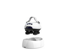 Handheld EMS Microcurrent Scalp Massager - Waterproof Kneading Head Massager for Stress Relief & Acupoint Therapy