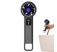 Handheld Fan - 5-Speed Powerful Cooling Foldable Tool,Small Pocket Fan | Ensuring A Long Runtime For Travel Or Daily Use. Its Rechargeable Design Eliminates The Need For Cords, Making It A