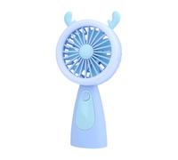 Handheld Fan Compact Handheld Design Travel Desk Outdoor Strong Airflow Handbag Pocket Size Simple Look Beach Walk Compact Size Strong Airflow Comfortable Grip Handbag Friendly Personal Fan