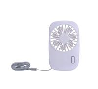 Handheld Fan Mini Fan Powerful Small Personal Portable Fan Speed Adjustable USB Rechargeable Cooling for Kids Girls Woman Home Office Outdoor Travel(White)