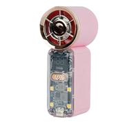Handheld Fan with 100 Adjustable Speeds & Digital Display, 22000 RPM Turbo Motor, Type-C Rechargeable Pocket Fan, LED SOS Emergency Light, Ultra-Quiet Personal Cooling Fans for Travel Office