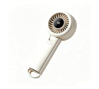 Handheld Fan with LED Display Foldable Rechargeable Mini Cooling Personal Handy Fan Pocket Fans Cute Design Battery Powered Desktop Lightweight for Outdoor Office Travel Camping Home Summer