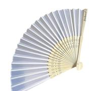 Handheld Fan With Wood Frame Bride Bridesmaid Folding Fan Bachelorettes Party Folding For Bridal Shower Supplies Wedding Party Favor