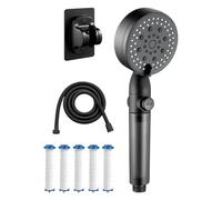 Handheld Filter Shower - Bath Sprayer Device, Pet Friendly Shower Tool, Bathroom Camping Accessory, Apartment Dorm RV Hotel Equipment |Travel Bathing Aid Filtered Showers Head Ensures Safe Water Flow